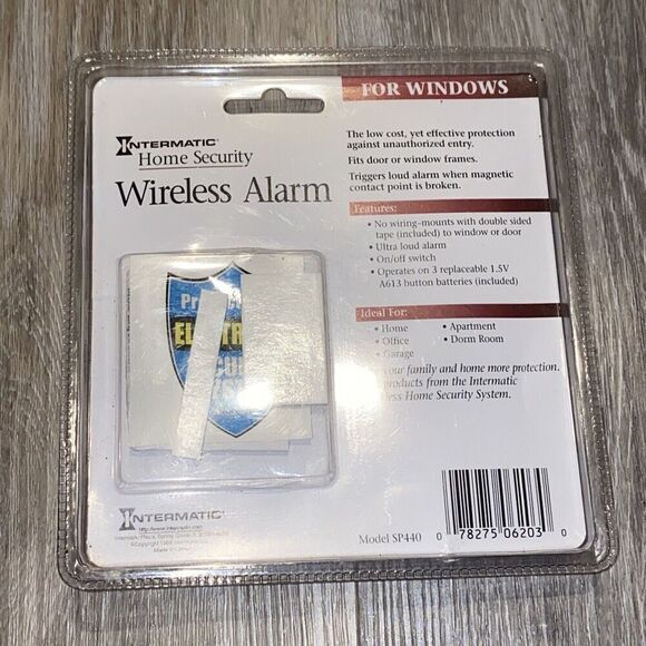 Home Security Wireless Alarm for Windows No Wiring Required Protection New - Picture 3 of 4